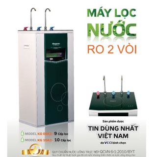 Máy lọc nước RO Kangaroo KG10A3VTU với 10 cấp lọc, 3 chức năng nước (Nóng - RO - Lạnh)