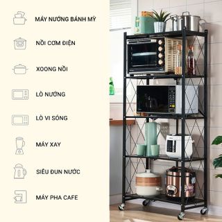 [MẪU MỚI 2021] Kệ Để Đồ Gấp Gọn Đa Năng Phong Cách Hàn Quốc