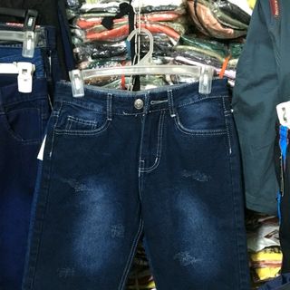 Quần short jean nam