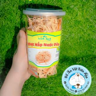 Đồ ăn vặt - Mực Xé Hấp Nước Dừa