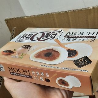 Bánh Mochi Trà Sữa Trân Châu Bubble Milk Tea Mochi Taiwan Quidea Ít Ngọt 6 bánh 210gr