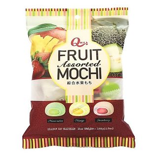 Mochi trà xanh, dâu, sữa, trà sữa, đậu đỏ Royal Family Taiwan 180g 9 bánh