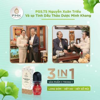 Tinh dầu thảo dược 3in1 LONG ĐỜM- HO -SỔ MŨI MINH KHANG