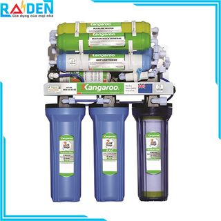 Máy lọc nước RO Kangaroo KG109A với 9 cấp lọc, tạo điện giải cho nước (Không có vỏ)