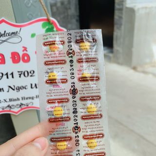 chống say xe Thái Lan Dimenhydrinate