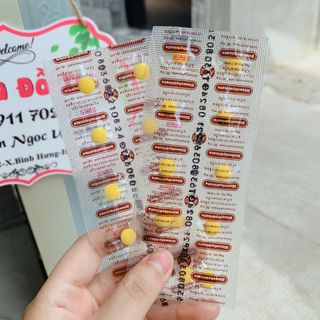 chống say xe Thái Lan Dimenhydrinate