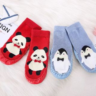 Giày tất tập đi chống trơn họa tiết nổi cho bé