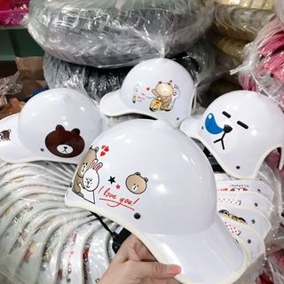 Mũ bảo hiểm thời trang 30k