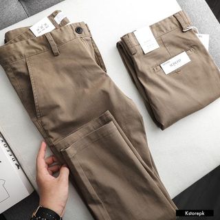 QUẦN DÀI NAM KAKI PHOM ÔM VẢI CO GIÃN giá sỉ