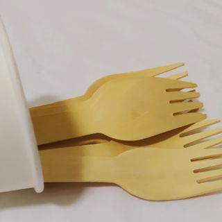 SET 10 Nĩa gỗ 14,5cm