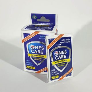 KHĂN ƯỚT DIỆT KHUẨN ONES CARE VIETNAM.
