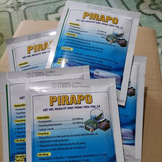 Phân phối diệt nội ký sinh trùng và ngoại ký sinh trùng pirapo