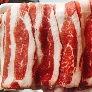 Ba chỉ bò mỹ_cắt lát _ 500g