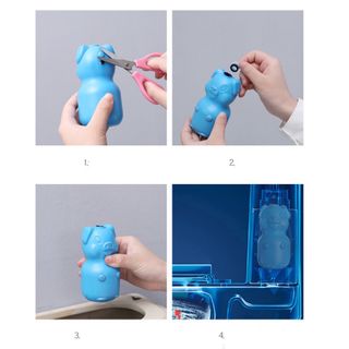 Heo thả bồn cầu