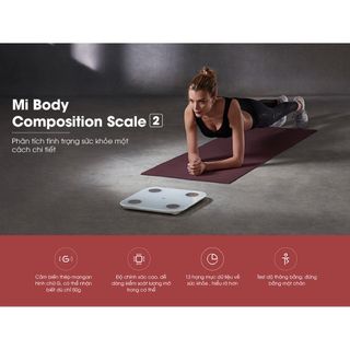 [Bản quốc tế] Cân điện tử thông minh Xiaomi Body Fat Scale 2 Universal
