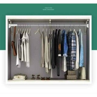 Cây phơi đồ, treo rèm gấp gọn đa năng