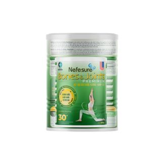 Sữa bột Nefesure Bones & Joints Preminum,giúp xương chắc khỏe, cơ dẻo dai, giành cho người trên 30 tuổi
