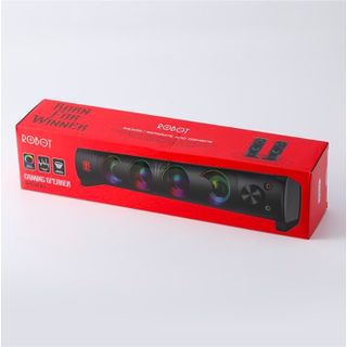 Loa Thanh SOUNDBAR ROBOT RS300 Kiểu Dáng Gaming - Hiệu ứng LED RGB - Công suất lớn 6W - BẢO HÀNH 12 THÁNG