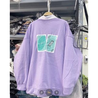Áo khoác cardigan thân sau in rõ đẹp, vải mềm minh