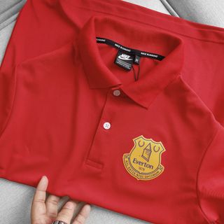 [size to 50-110kg] Áo thun nam có cổ cá sấu cotton logo