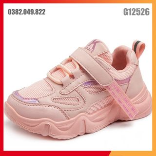 Giày Sneaker Trẻ Em Phong Cách Hàn Quốc Dáng Khỏe Khoắn Size 27-36 giá sỉ