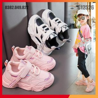 Giày Sneaker Trẻ Em Phong Cách Hàn Quốc Dáng Khỏe Khoắn Size 27-36