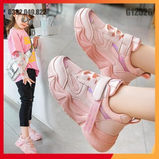 Giày Sneaker Trẻ Em Phong Cách Hàn Quốc Dáng Khỏe Khoắn Size 27-36