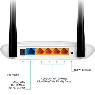 TP-Link N 300Mbps Bộ phát wifi không dây (Thiết bị mạng) - TL-WR841N (Tiếng Việt) -