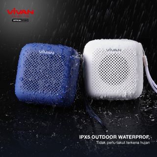 Loa TWS Bluetooth 5.0 VIVAN Chống Nước IPX5 Công suất 5W 1800mAh Playtime đến 10H -VS1-BH 1 năm 1 đổi 1
