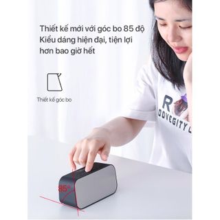 Loa Bluetooth 5W Màn Hình LED - Hỗ Trợ Mặt gương, Xem giờ, Đồng hồ báo thức, Nhiệt độ , Nghe FM-ACOME A5- 4.9