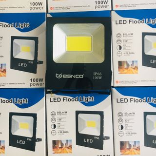 Đèn led pha 100w chuyên bảng hiệu ngoài trời IP66