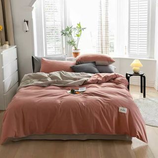 Bộ vỏ chăn ga gối cotton TC