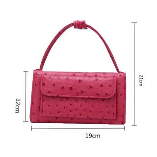 Túi đeo vai vân đà điểu