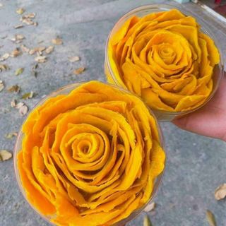🥭🥭XOÀI SẤY DẺO XẾP HOA HỒNG ngon lắm lắm luôn