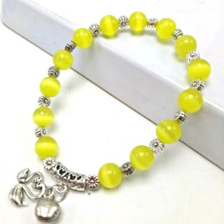 Chuỗi đeo tay đá mắt mèo xinh xắn sang trọng