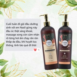 Dầu gội và dầu xả thảo dược Hevina