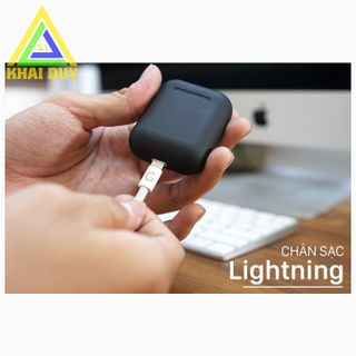 Bộ dock sạc tai nghe bluetooth không dây dành cho airpods 2, inpods 12,..
