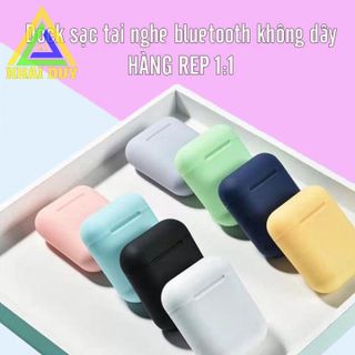Bộ dock sạc tai nghe bluetooth không dây dành cho airpods 2, inpods 12,..