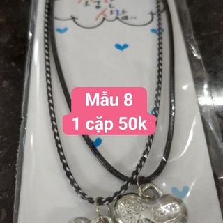 Dây chuyền cặp chỉ 24k 1 cặp