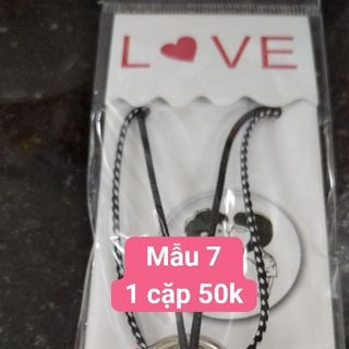 Dây chuyền cặp chỉ 24k 1 cặp