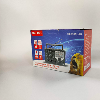 Đài radio DAICAT 9999 URT đa tần số có Bluetooth bắt sóng cực tốt
