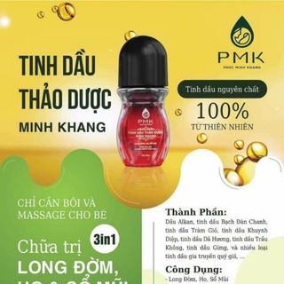 Tinh dầu bôi long đờm - ho- sổ mũi Minh Khang