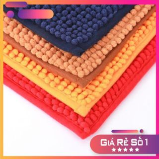 Thảm Chùi Chân San Hô Đinh, Kích Thước 58cm x 38cm (Màu Ngẫu Nhiên)