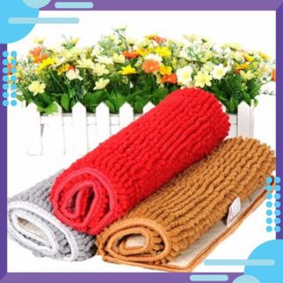 Thảm Chùi Chân San Hô Đinh, Kích Thước 58cm x 38cm (Màu Ngẫu Nhiên)