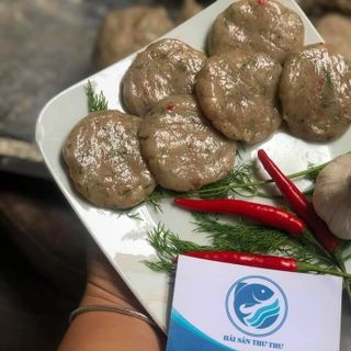 Chả cá thu pha mực và nguyên chất