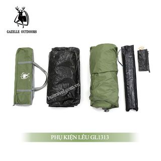Lều dã ngoại 2 khoang cho 3-4 người Gazelle Gl1313