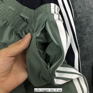 QUẦN JOGGER NỮ 3 SỌC LOGO THÊU