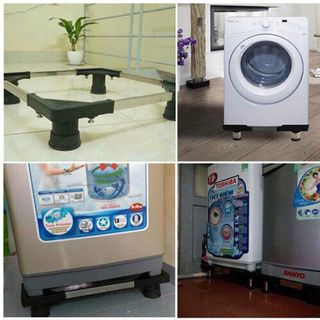 Kệ chân tủ lạnh máy giặt inox cao cấp