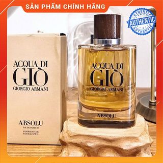 Nước Hoa Nam Nước Giò Vàng Arman.i A.bsolu 100ml - Mùi Hương Nam Quyến Rũ, Lịch Lãm, Đẳng Cấp