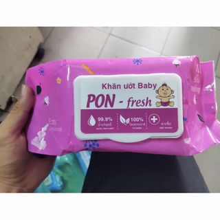 Khăn ướt PON 100 tờ xuất khẩu Thái